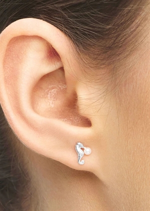 Bubblegum earring Silver Lulu Copenhagen 